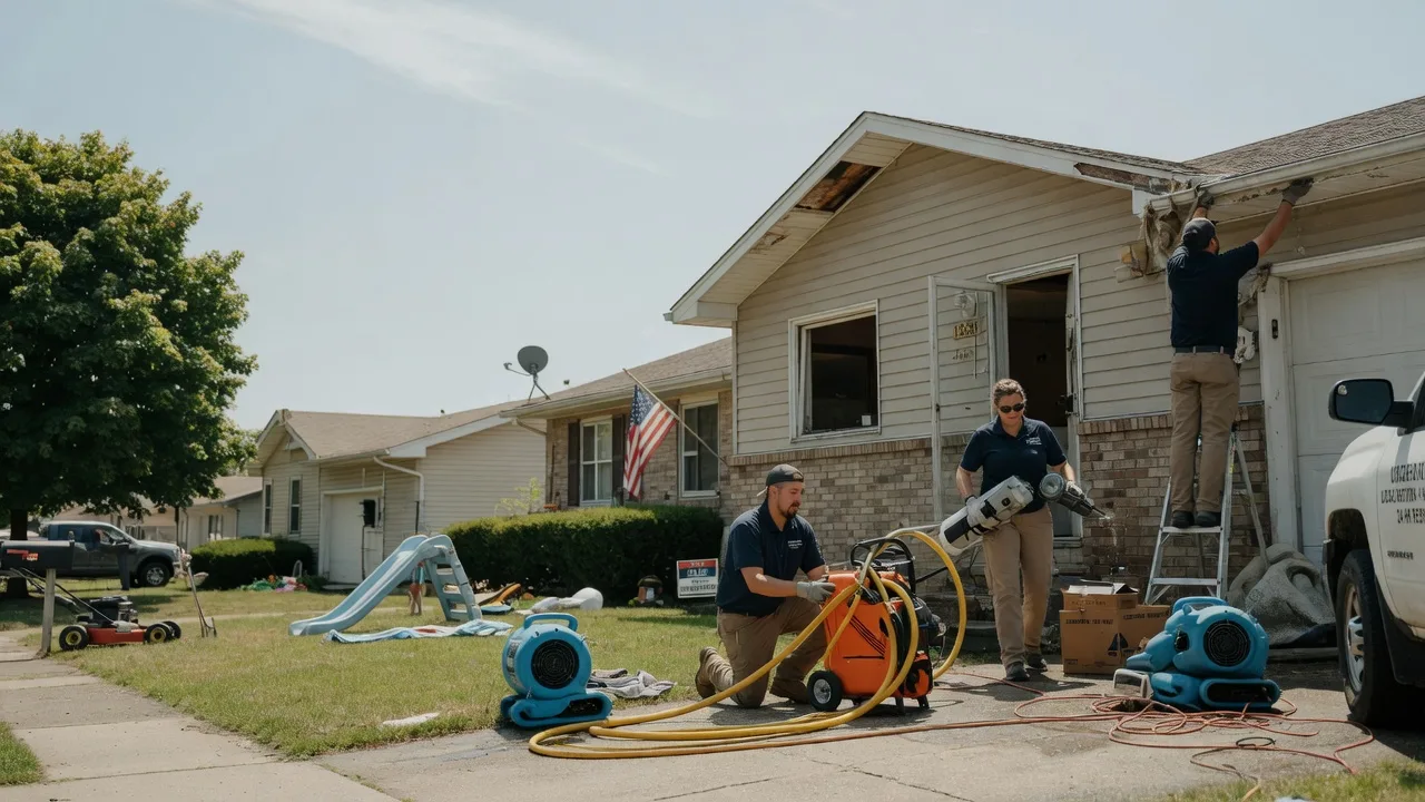 Water Damage Restoration in Central Village, CT near me